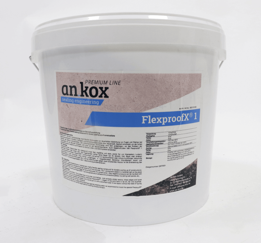 Newton FlexProof 106 X1 Joint Waterproofing - 15kg Tub Newton FlexProof 106 X1 Joint Waterproofing - 15kg Tub